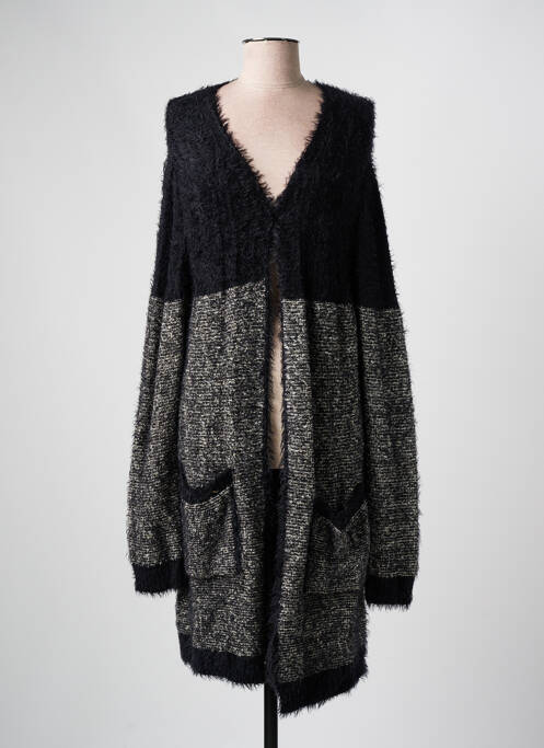 Gilet manches longues noir GUY DUBOUIS pour femme