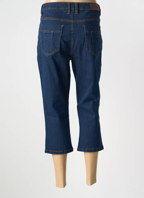 Pantacourt bleu fonce SHEEGO pour femme