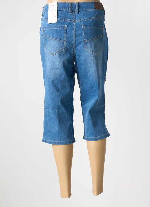 Pantacourt bleu SHEEGO pour femme