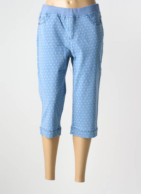 Pantacourt bleu SHEEGO pour femme