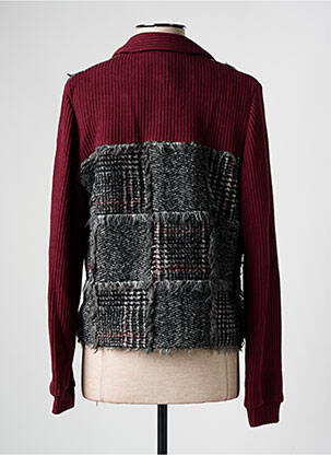 Veste casual col tailleur gris MERI & ESCA femme