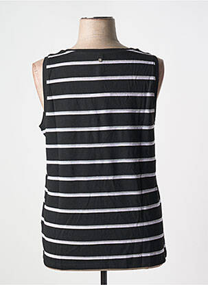 Débardeur stretch sans manche noir SHEEGO femme