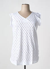 Débardeur blanc SHEEGO pour femme seconde vue
