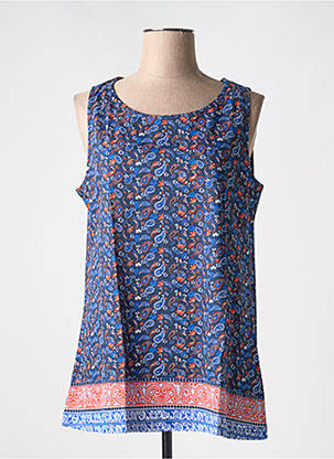 Débardeur bleu SHEEGO pour femme