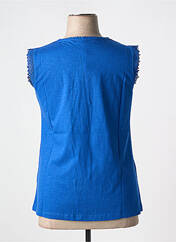 Débardeur bleu SHEEGO pour femme seconde vue