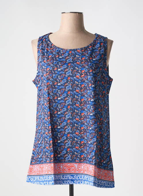 Débardeur bleu SHEEGO pour femme