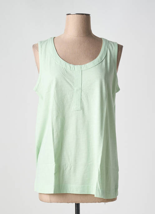 Débardeur vert SHEEGO pour femme