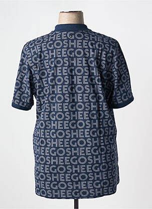 Polo stretch manches courtes bleu SHEEGO femme