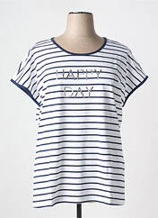 T-shirt bleu SHEEGO pour femme seconde vue