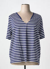 T-shirt bleu SHEEGO pour femme seconde vue