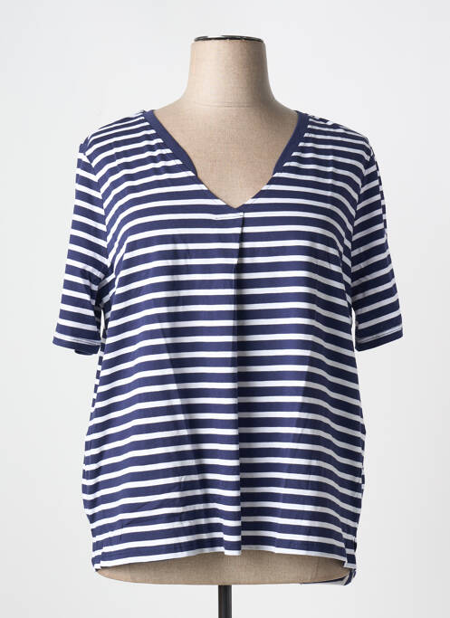 T-shirt bleu SHEEGO pour femme