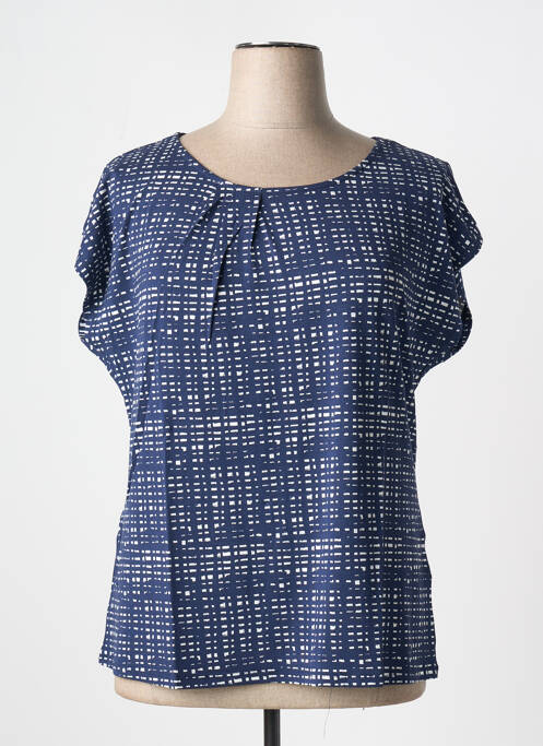 T-shirt bleu SHEEGO pour femme