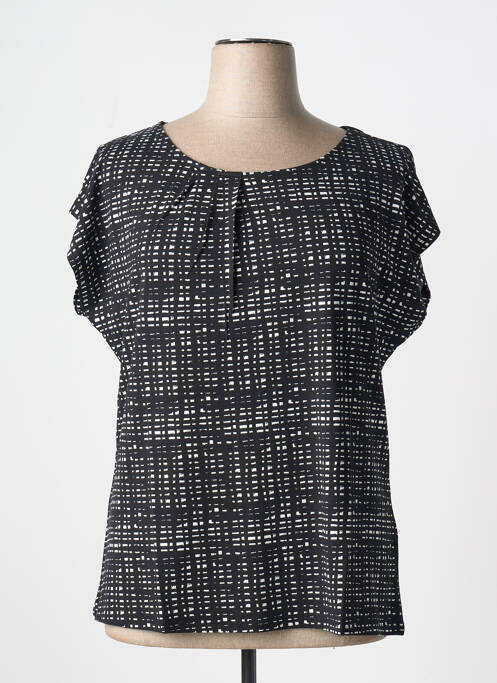 T-shirt noir SHEEGO pour femme