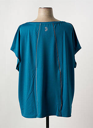 T-shirt imprimé fantaisie manches courtes vert SHEEGO femme