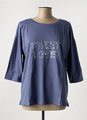 Top bleu SHEEGO pour femme seconde vue
