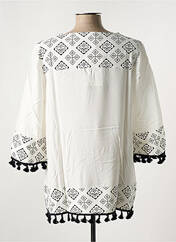 Tunique manches longues blanc SHEEGO pour femme seconde vue