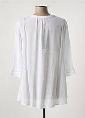 Tunique manches longues blanc SHEEGO pour femme seconde vue