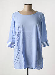 Tunique manches longues bleu SHEEGO pour femme seconde vue
