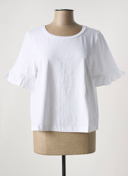 Top blanc SHEEGO pour femme