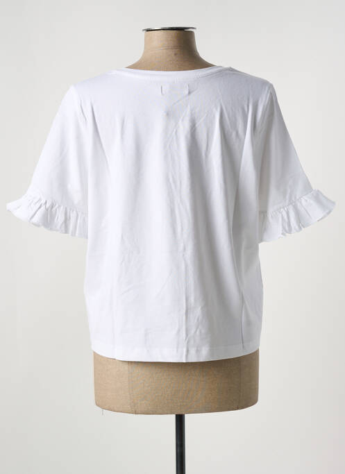 Top blanc SHEEGO pour femme