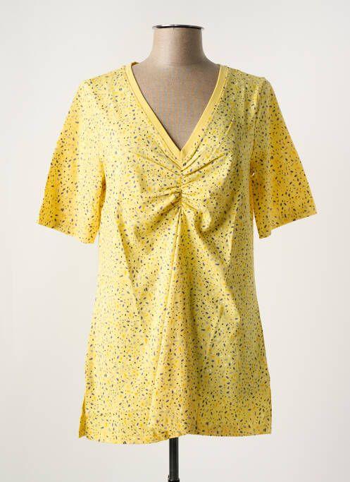Top jaune SHEEGO pour femme