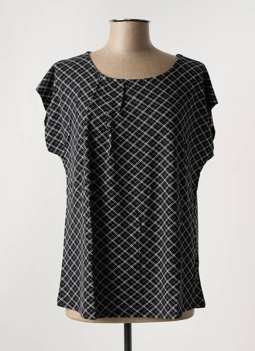 T-shirt noir SHEEGO pour femme