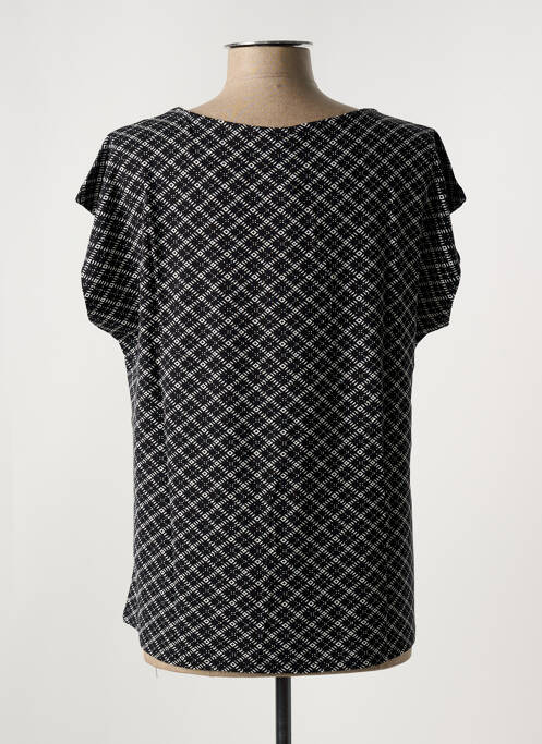 T-shirt noir SHEEGO pour femme