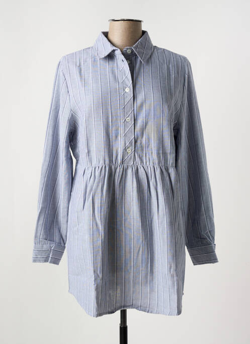 Tunique manches longues bleu SHEEGO pour femme