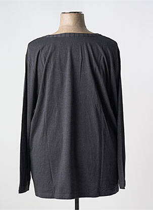 Top manches longues manches longues gris SHEEGO femme