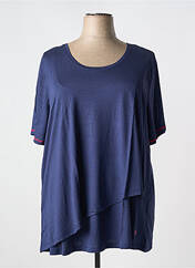 Top bleu SHEEGO pour femme seconde vue