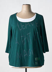 Top vert SHEEGO pour femme seconde vue