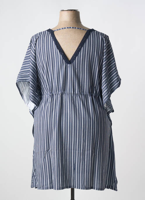 Robe de plage bleu SHEEGO pour femme