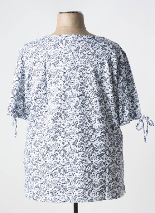 Top blanc SHEEGO pour femme