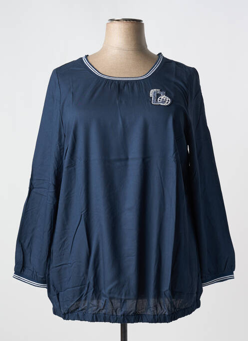 Top bleu SHEEGO pour femme