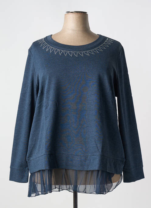 Top bleu SHEEGO pour femme