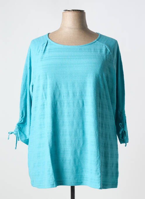 Top bleu SHEEGO pour femme