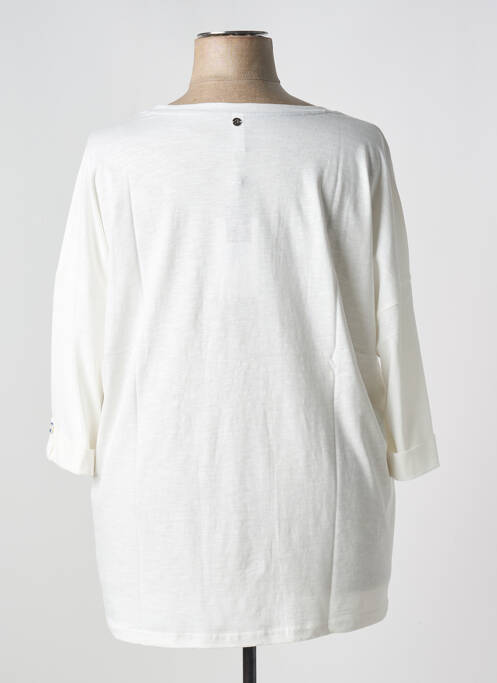 T-shirt blanc SHEEGO pour femme