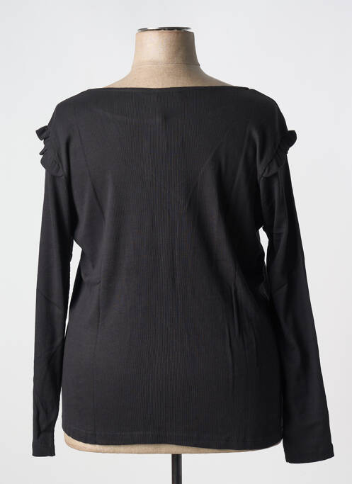 T-shirt noir SHEEGO pour femme