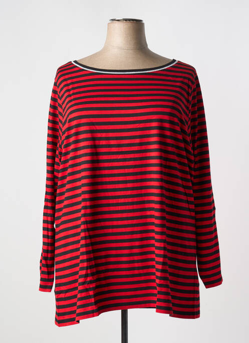 T-shirt rouge SHEEGO pour femme