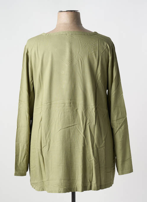 Tunique manches longues vert SHEEGO pour femme