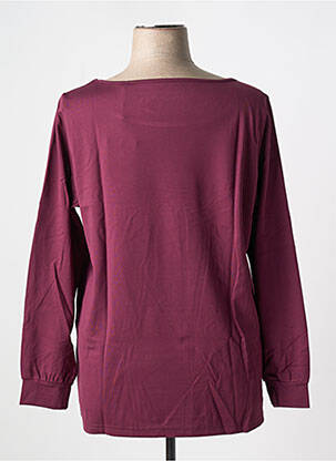 T-shirt manches longues manches longues violet SHEEGO femme