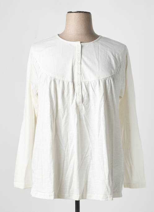 Blouse blanc SHEEGO pour femme