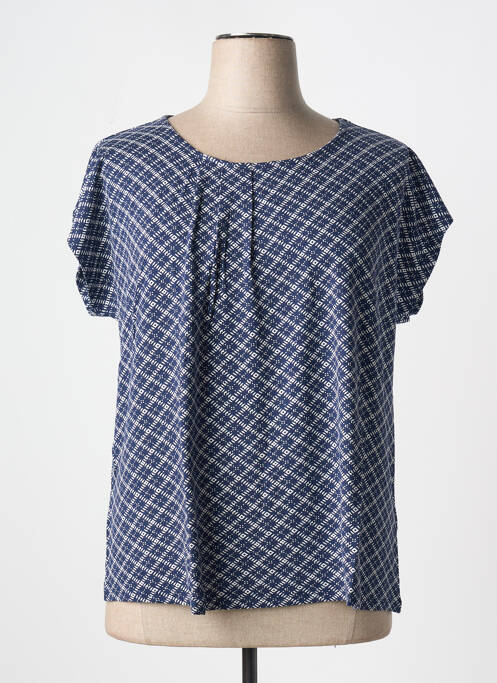 Top bleu SHEEGO pour femme