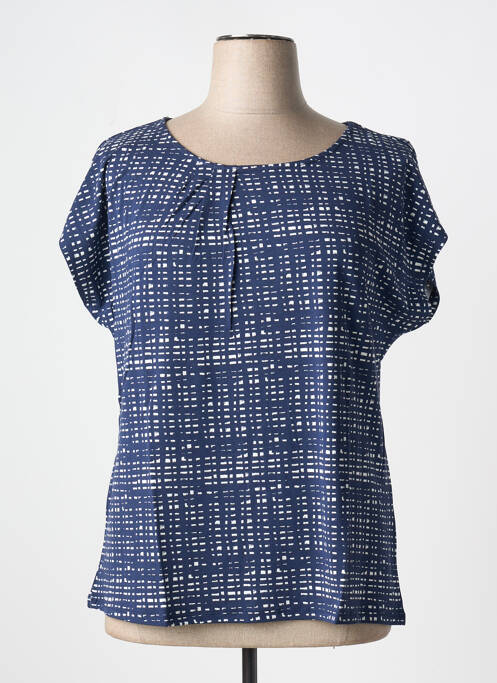 T-shirt bleu SHEEGO pour femme