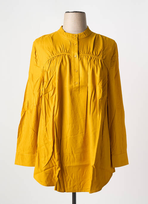 Tunique manches longues jaune SHEEGO pour femme
