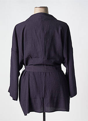 Veste casual col tailleur bleu TRIANGLE femme