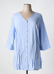 Tunique manches longues bleu SHEEGO pour femme seconde vue