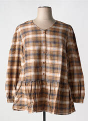 Tunique manches longues marron SHEEGO pour femme seconde vue