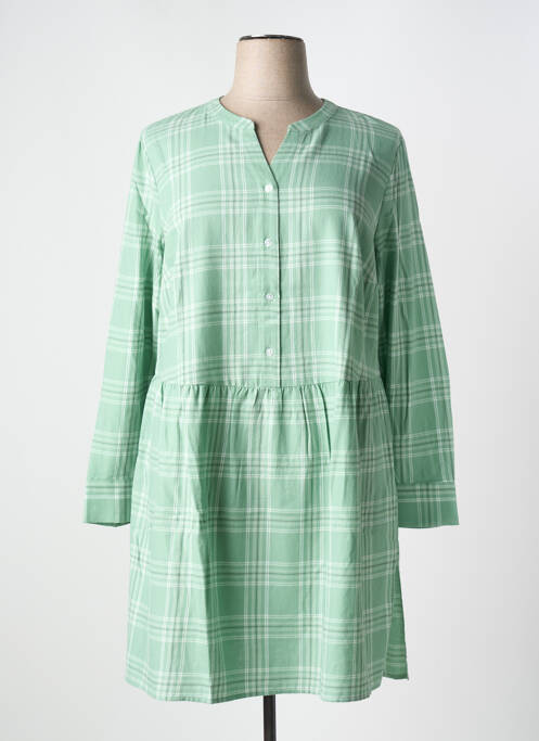Robe mi-longue vert SHEEGO pour femme