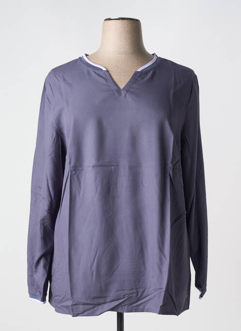 Top bleu SHEEGO pour femme